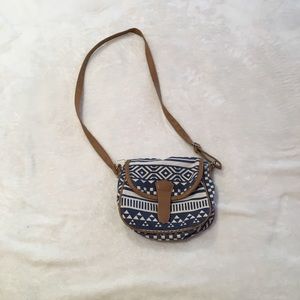 Tribal print purse